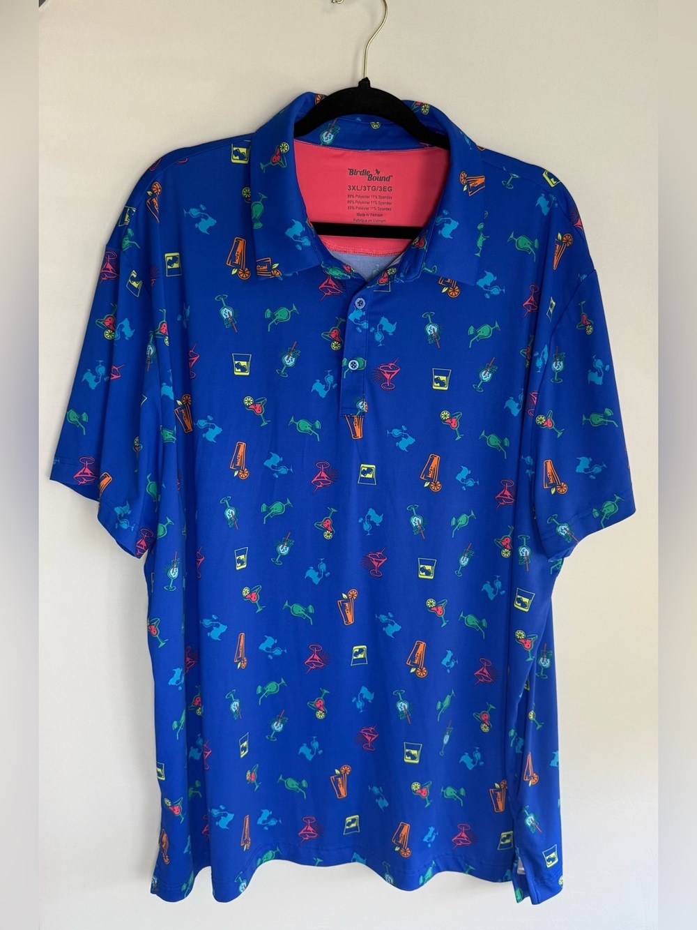 Birdie Bound polo shirt • Men’s 3XL